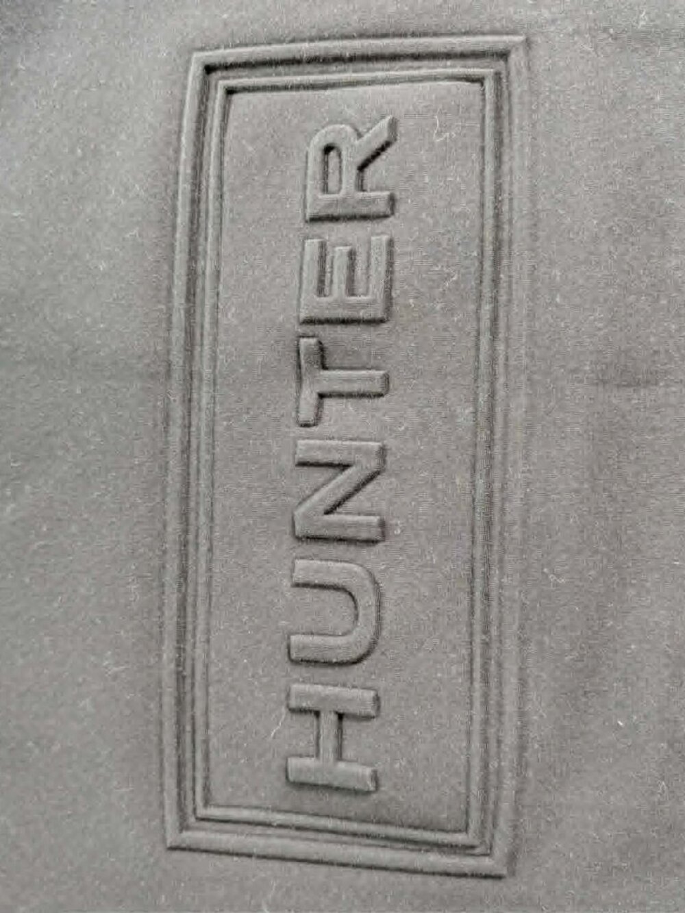 Hunter Original Black Neoprene Logo Sweatshirt Pullover XL/TTG - Picture 3 of 8